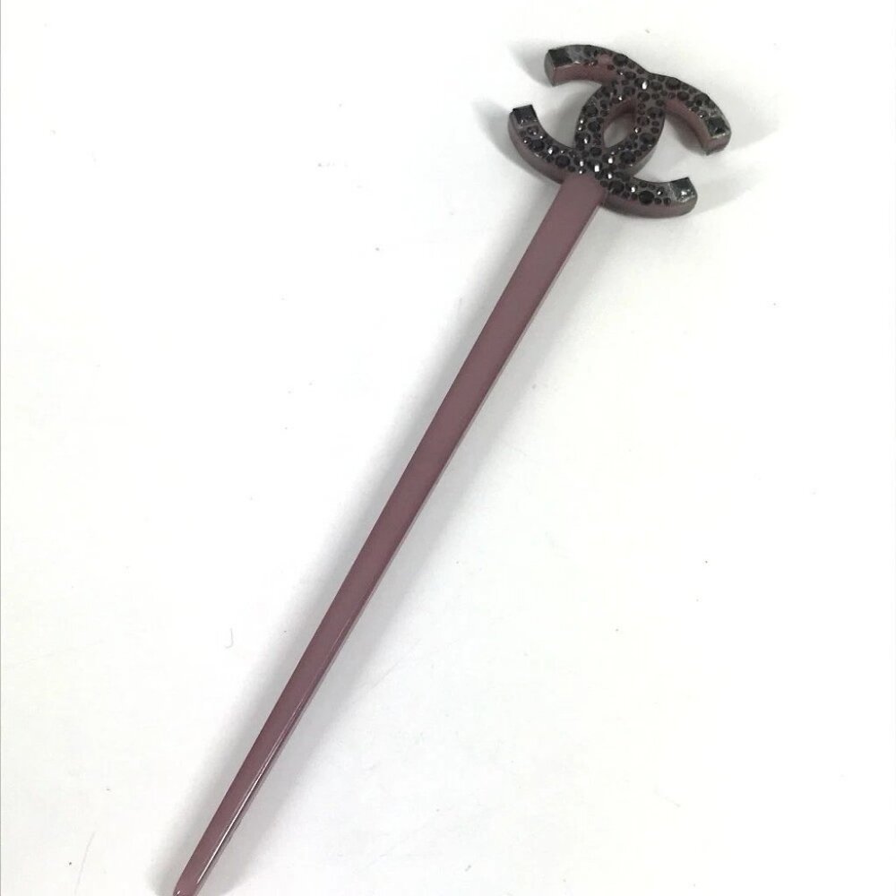 CHANEL CC CC Mark Stone Hairpin Hair picks Hairpins Hair accessories hairpin - Picture 6 of 14